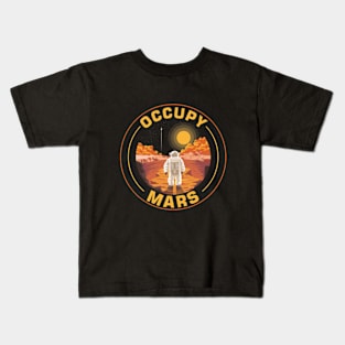 Occupy Mars Kids T-Shirt